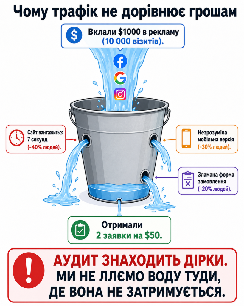 Трафік - не дорівнює гроші